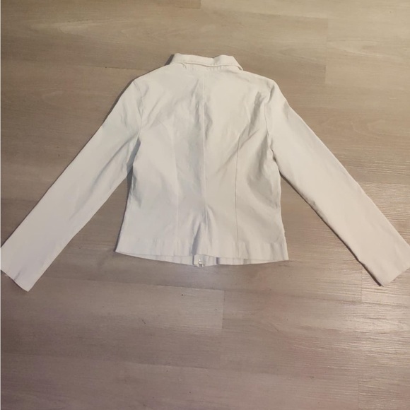 Forever 21 Cream Zip-Up Jacket - Picture 7 of 9